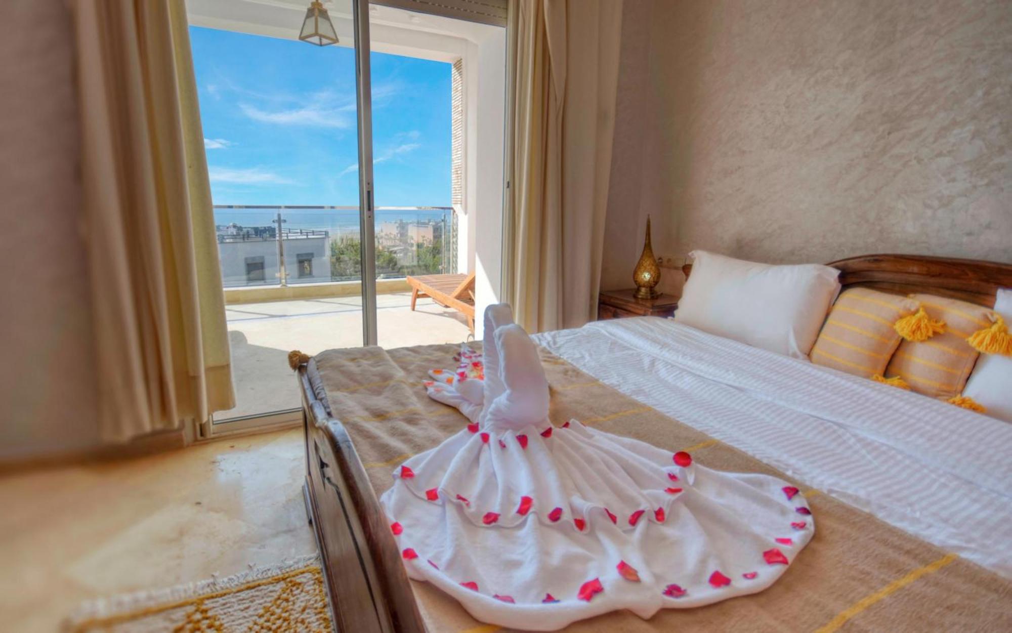 Blue Wave Lodge Agadir n'Ait Sa Rom bilde
