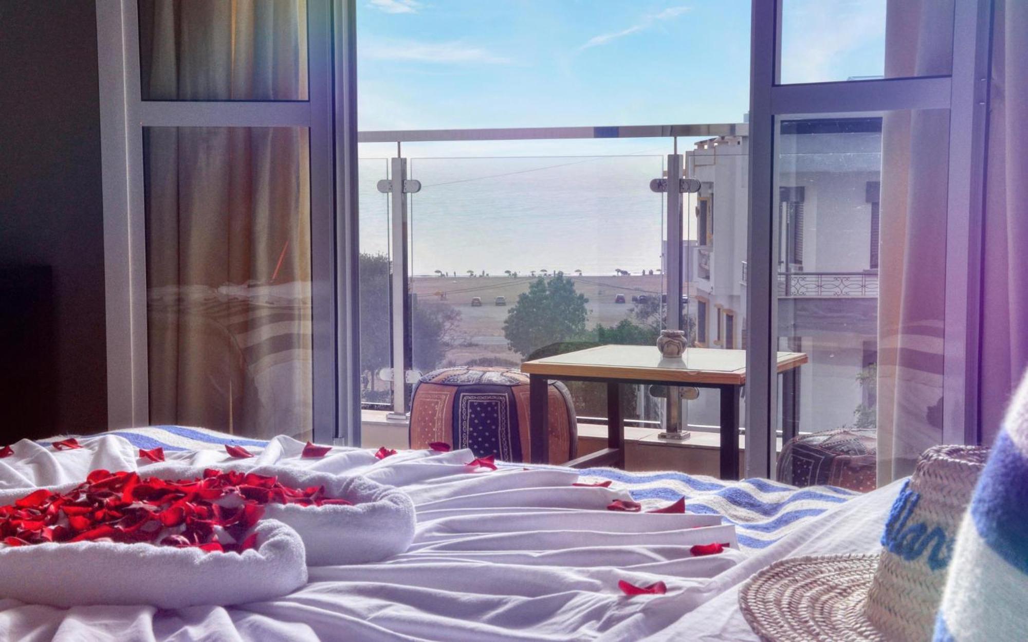 Blue Wave Lodge Agadir n'Ait Sa Rom bilde