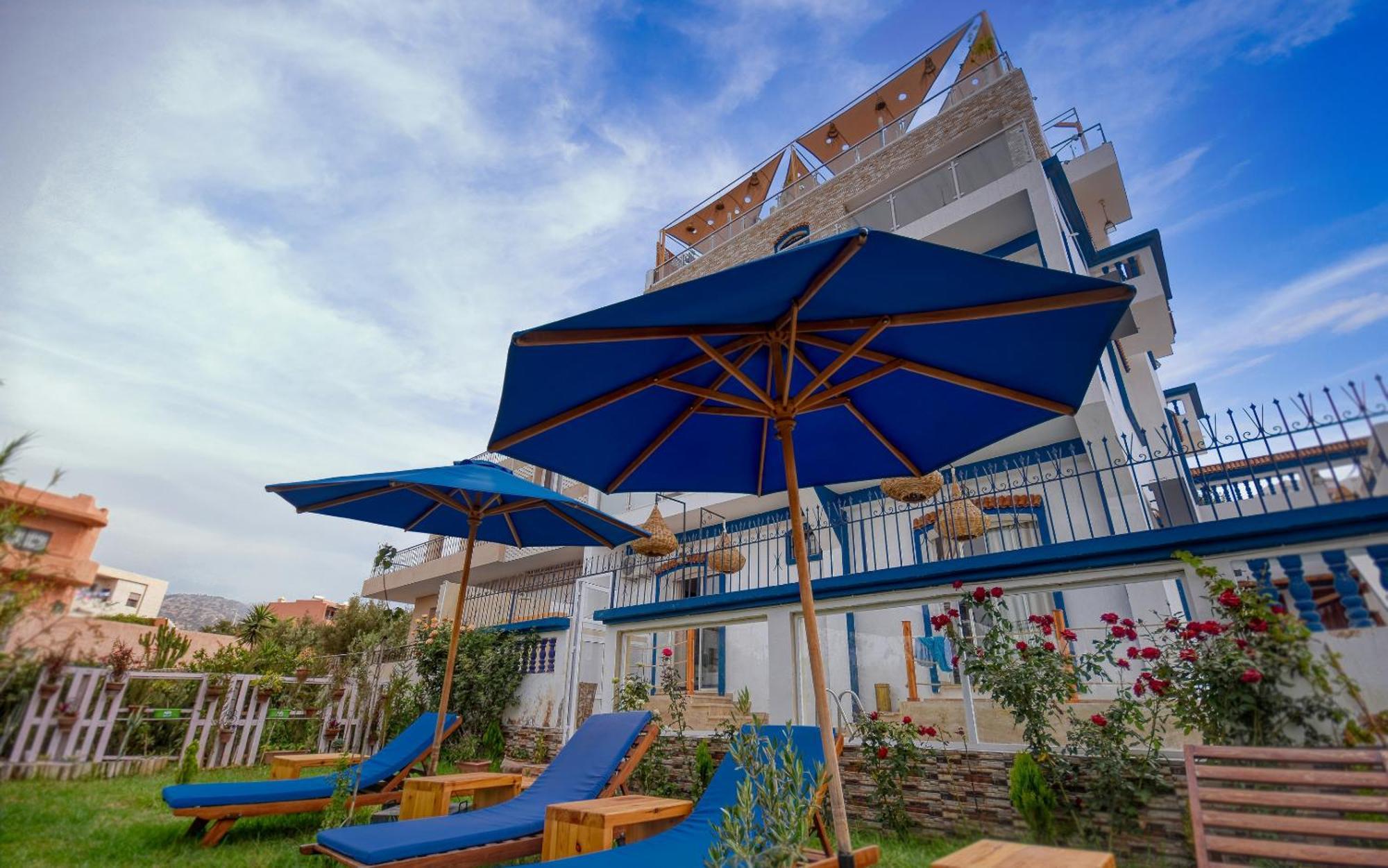 Blue Wave Lodge Agadir n'Ait Sa Eksteriør bilde