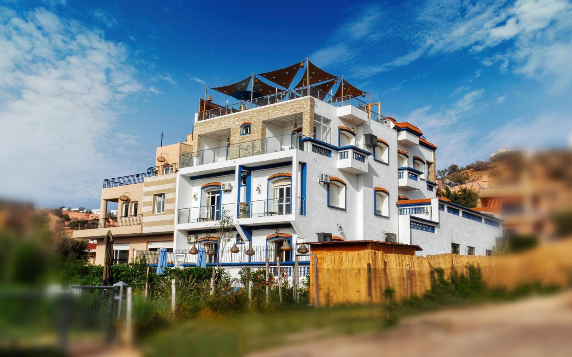 Blue Wave Lodge Agadir n'Ait Sa Eksteriør bilde