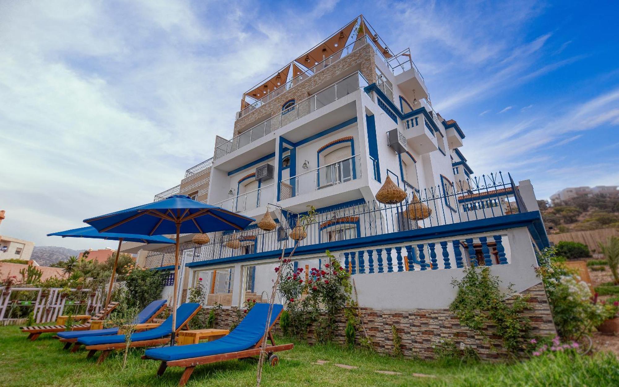 Blue Wave Lodge Agadir n'Ait Sa Eksteriør bilde